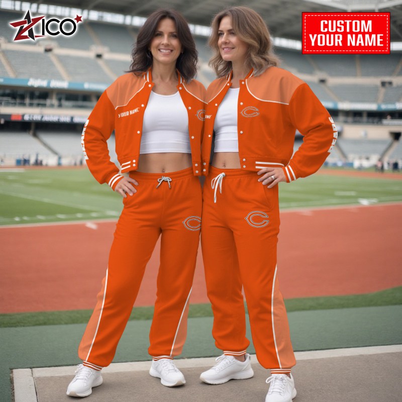 Comfy Varsity Jacket Set