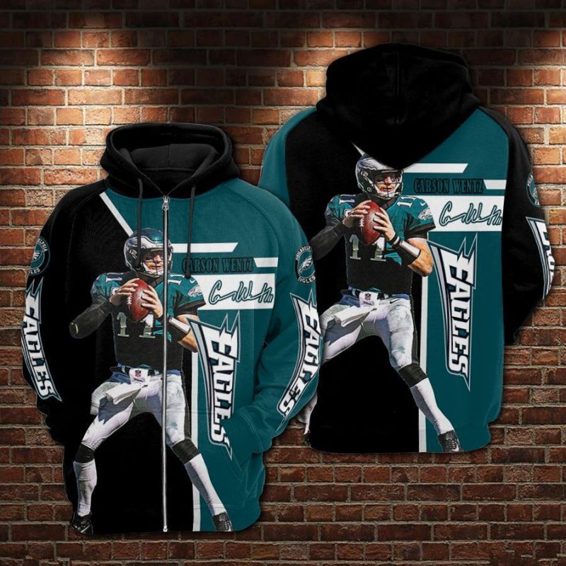 Carson Wentz - Philadelphia Eagles Limited Hoodie