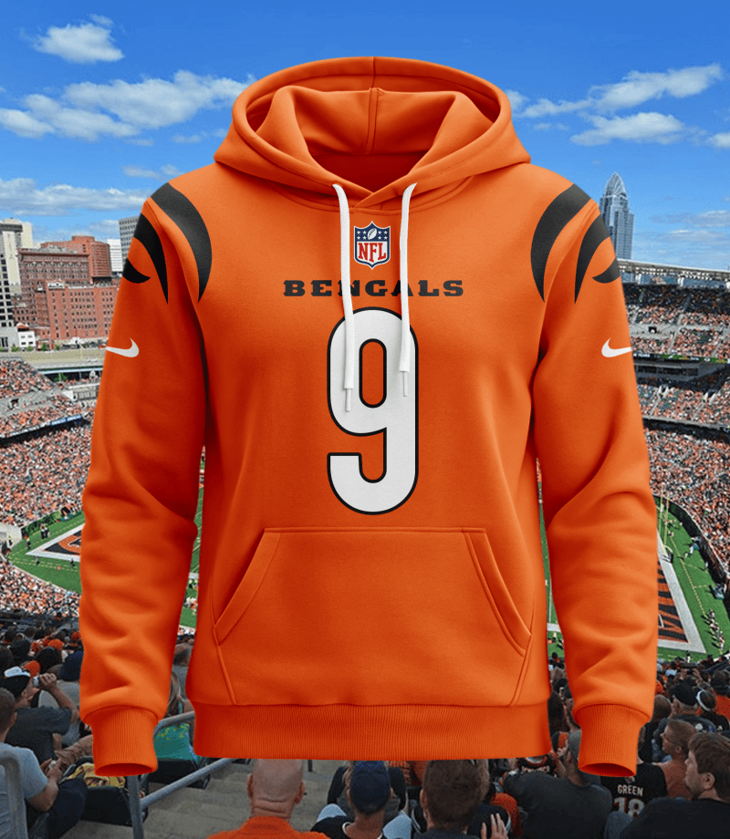 Cincinnati Bengals Football Hoodie