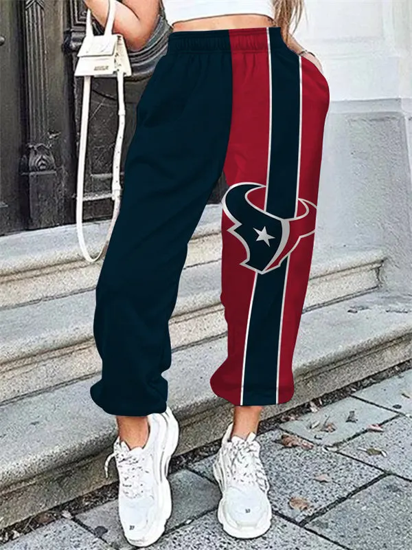 Houston Texans 3D Printed Pocket Sweatpants