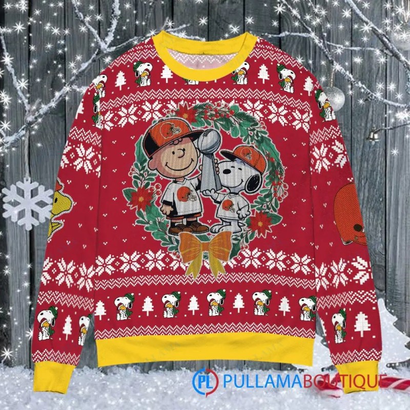 Cleveland Browns Football Sweater