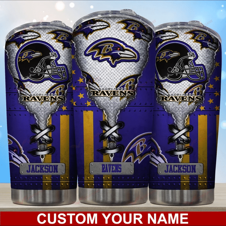 Baltimore Ravens Fan Gear Tumbler