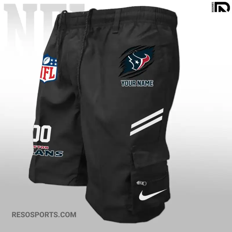 Houston Texans Multi-Pockets Man Shorts