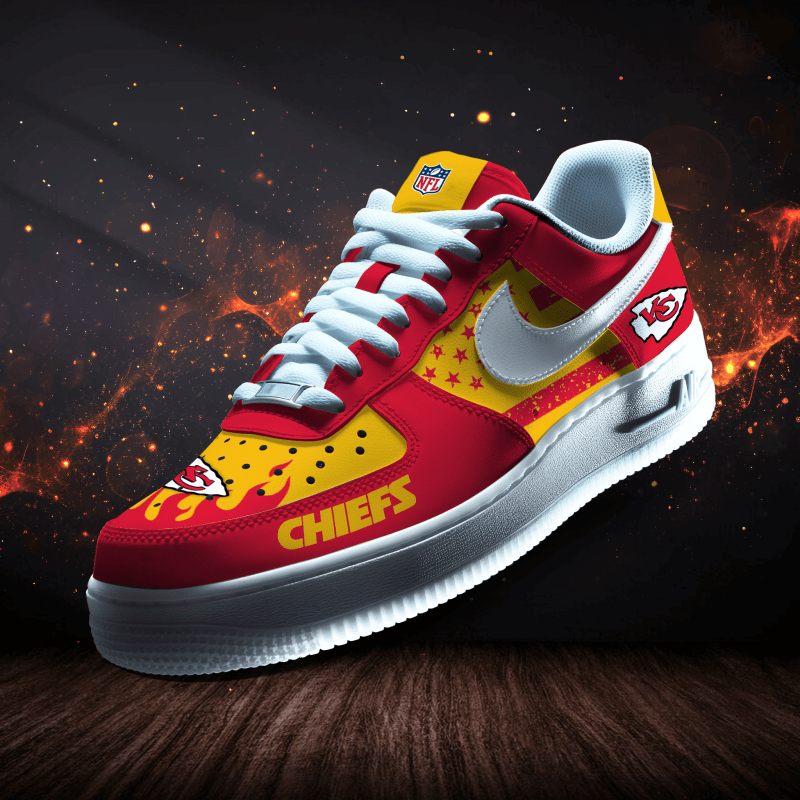 Kansas City Chiefs Personalized Sneakers