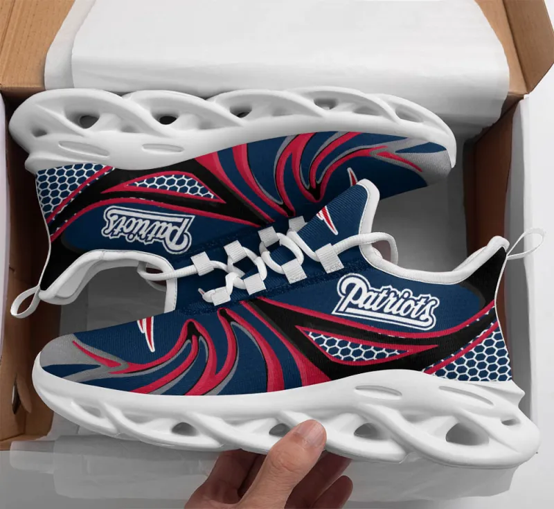New England Patriots Yezy Running Sneakers