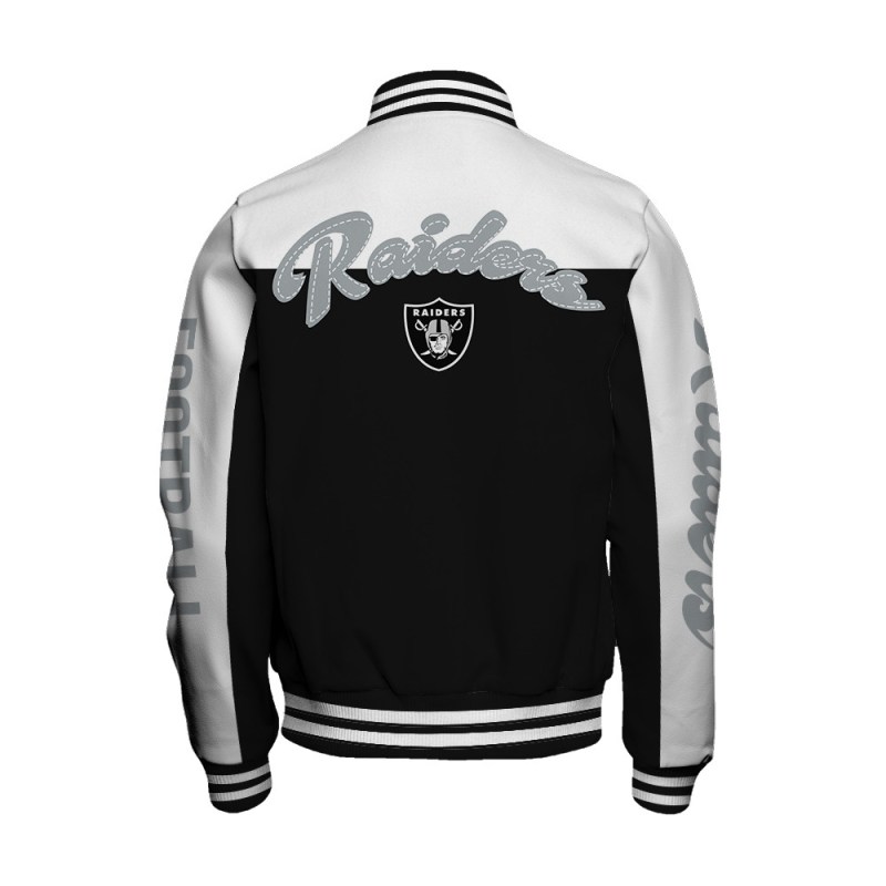 Las Vegas Raiders Jacket Back
