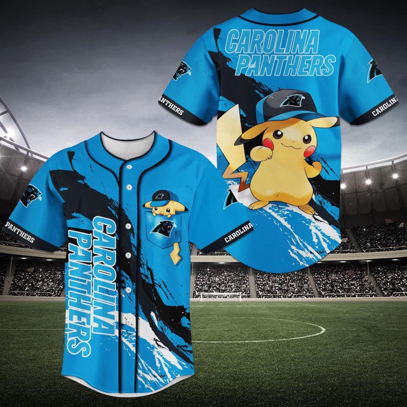 Carolina Panthers Baseball Jersey
