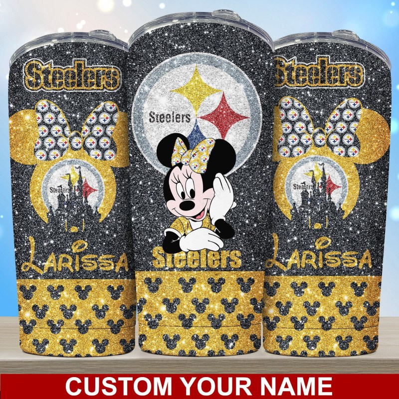 Pittsburgh Steelers Personalized Tumbler Image 2