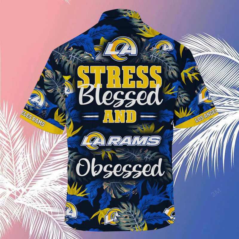Los Angeles Rams Summer Hawaiian Shirt
