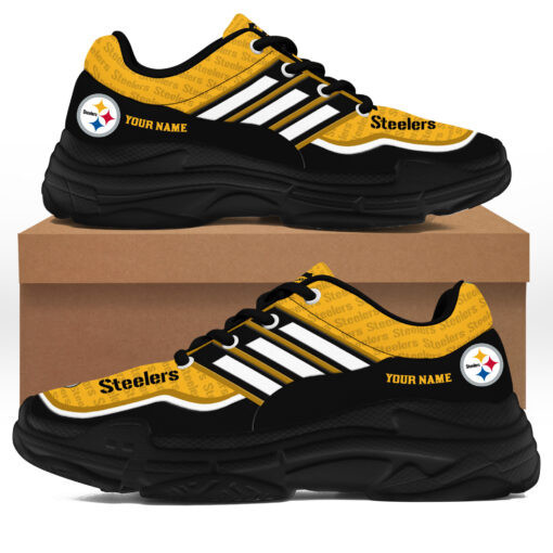 Pittsburgh Steelers Chunky Sneakers - Custom Design