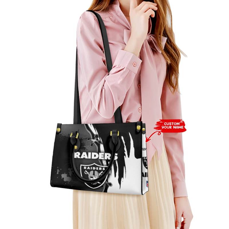 Stylish Leather Hand Bag for NFL Fans