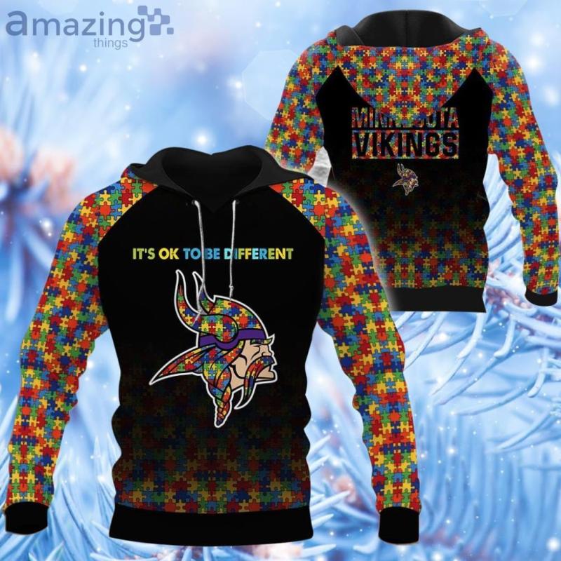 Minnesota Vikings All Over Hoodie
