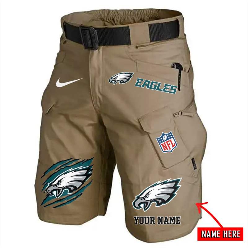 Philadelphia Eagles Front Pockets Shorts