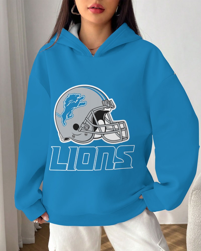 Detroit Lions Hoodie Design