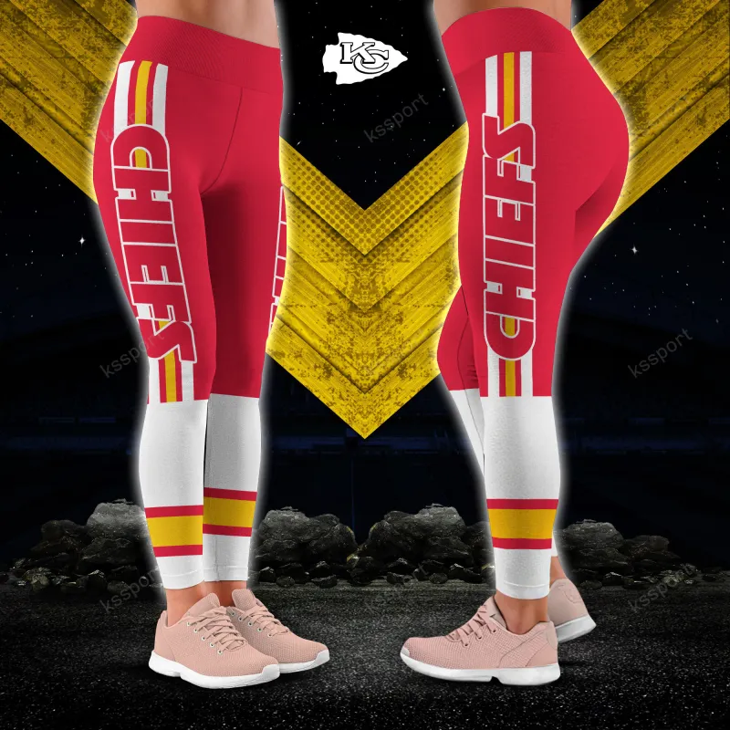 Kansas City Chiefs Leggings Side View