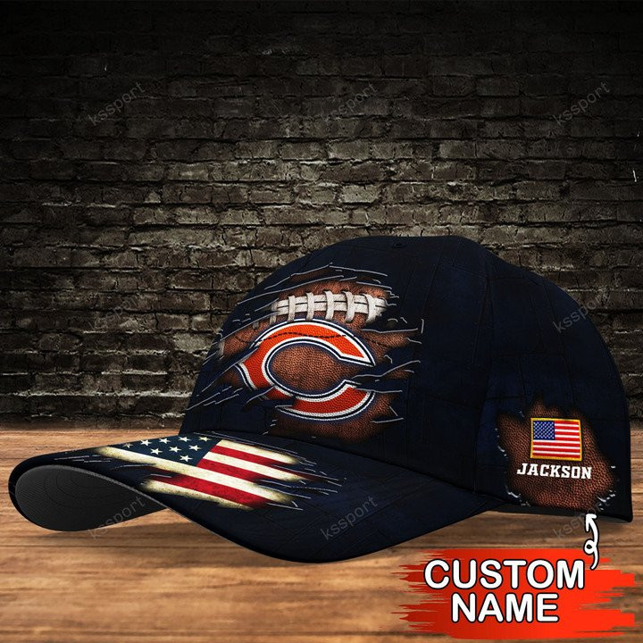 Chicago Bears Cap Back View