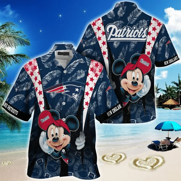 Sizing Chart for New England Patriots Hawaiian Shirt