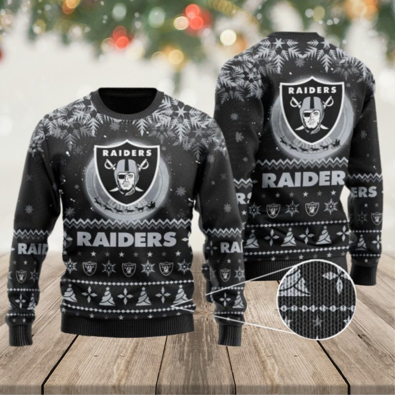 Las Vegas Raiders Woolen Sweater