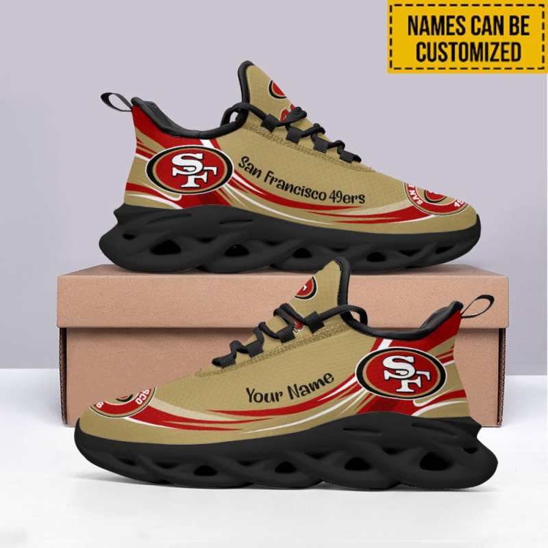 San Francisco 49ers Yezy Running Sneakers