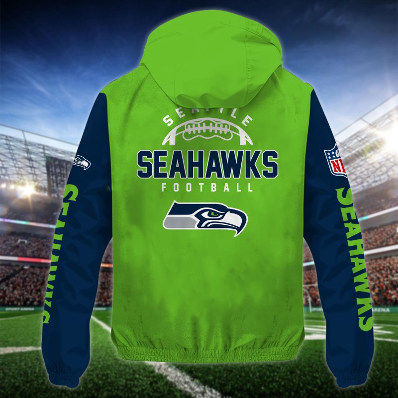 Seattle Seahawks Outdoor Jacket Image 3