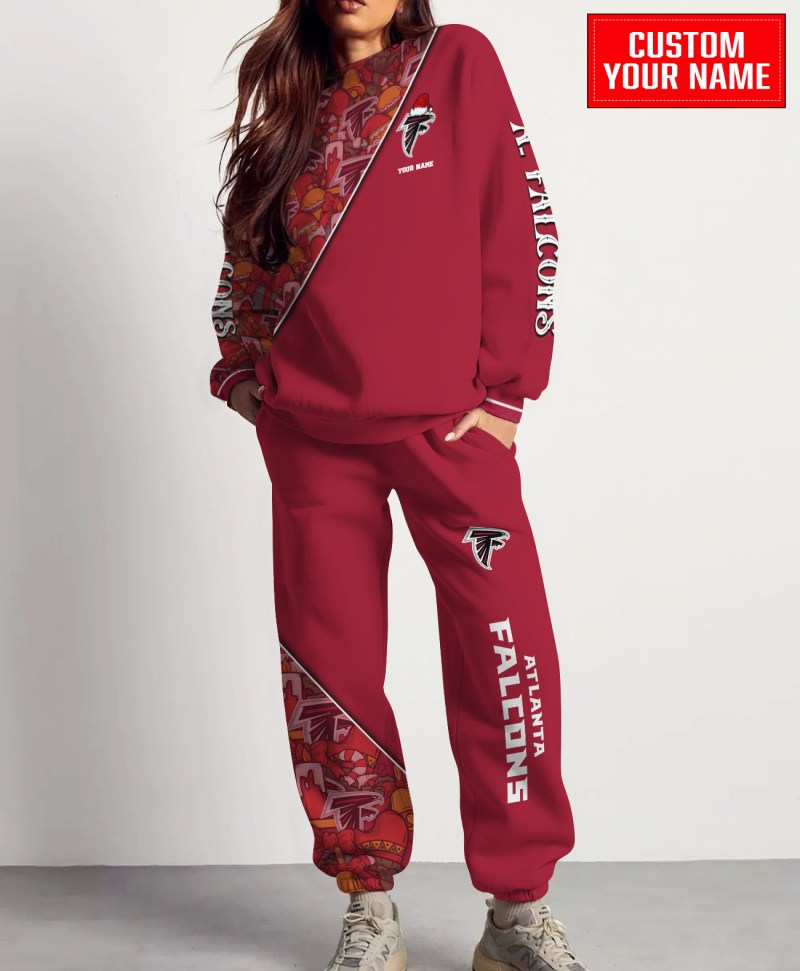 Atlanta Falcons Ugly Christmas Sweater Set