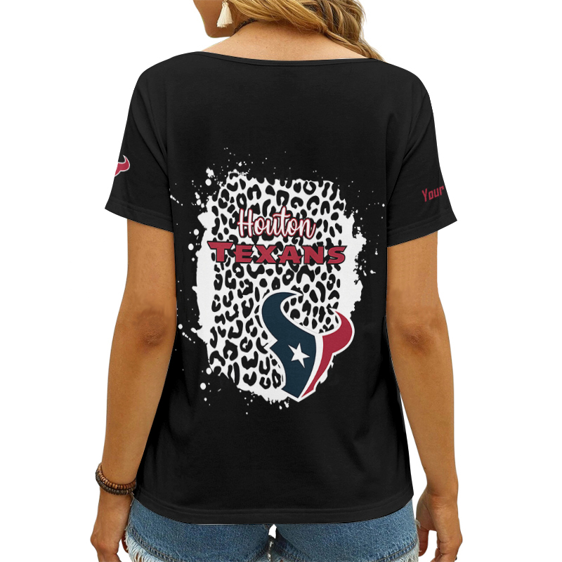 Houston Texans V-neck T-shirt Image 3