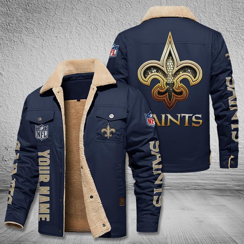 NFL Winter Jacket for Saints Fans