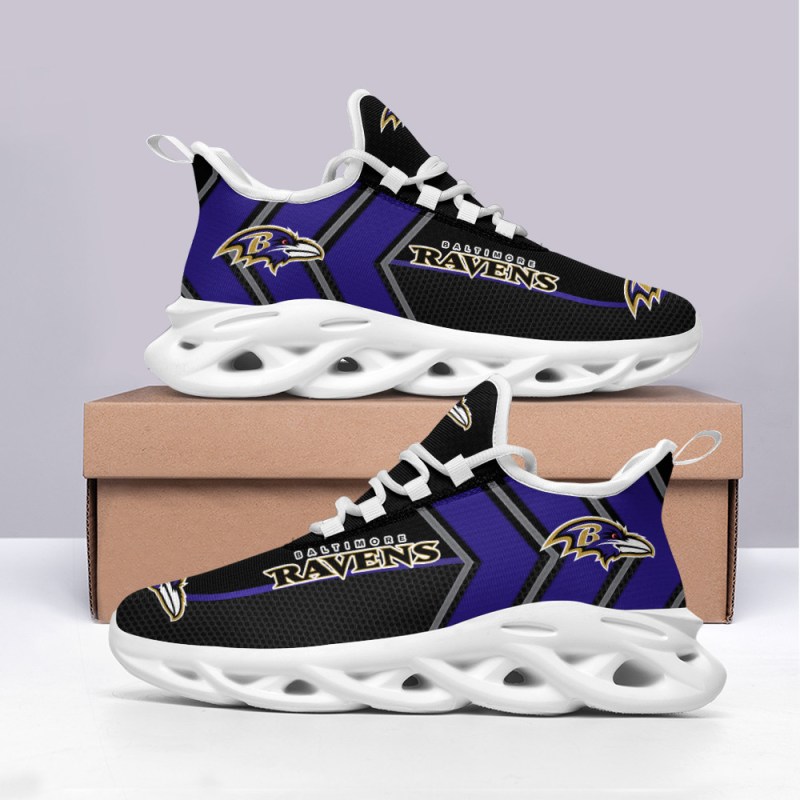 Baltimore Ravens Yezy Running Sneakers