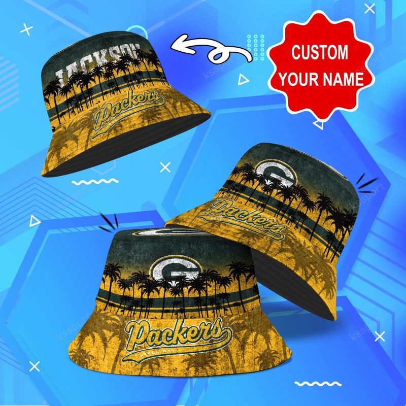 Green Bay Packers Personalized Bucket Hat