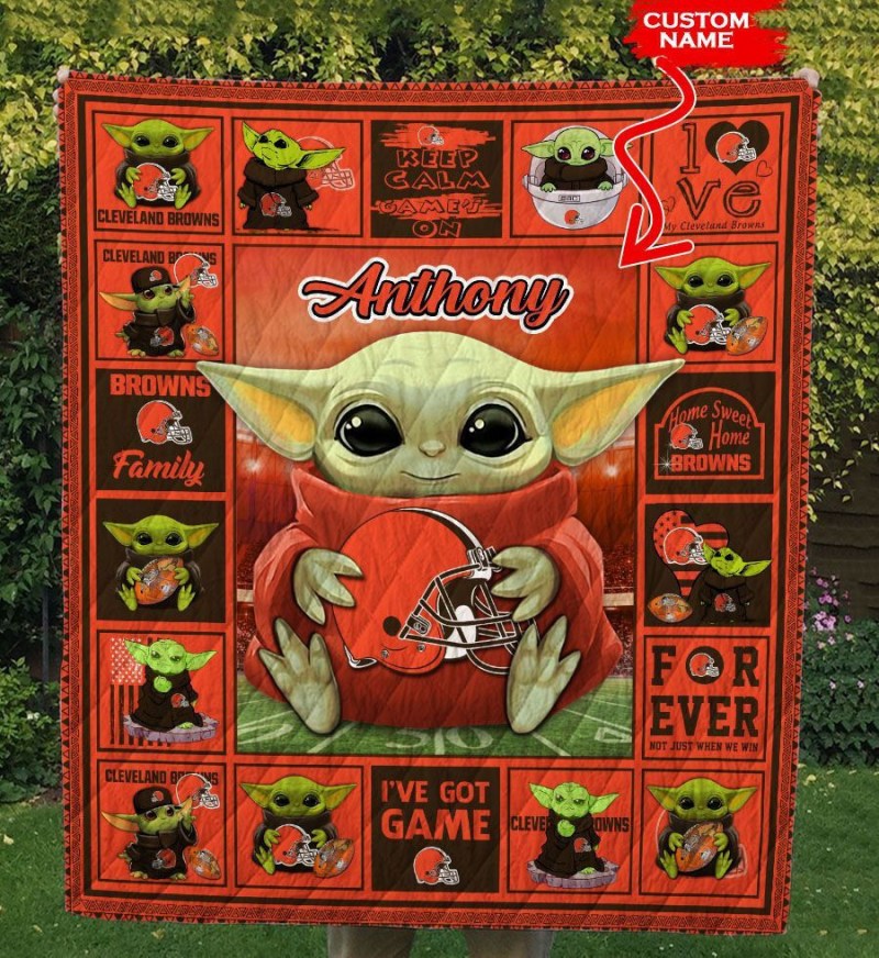 Cleveland Browns Quilt Image 1