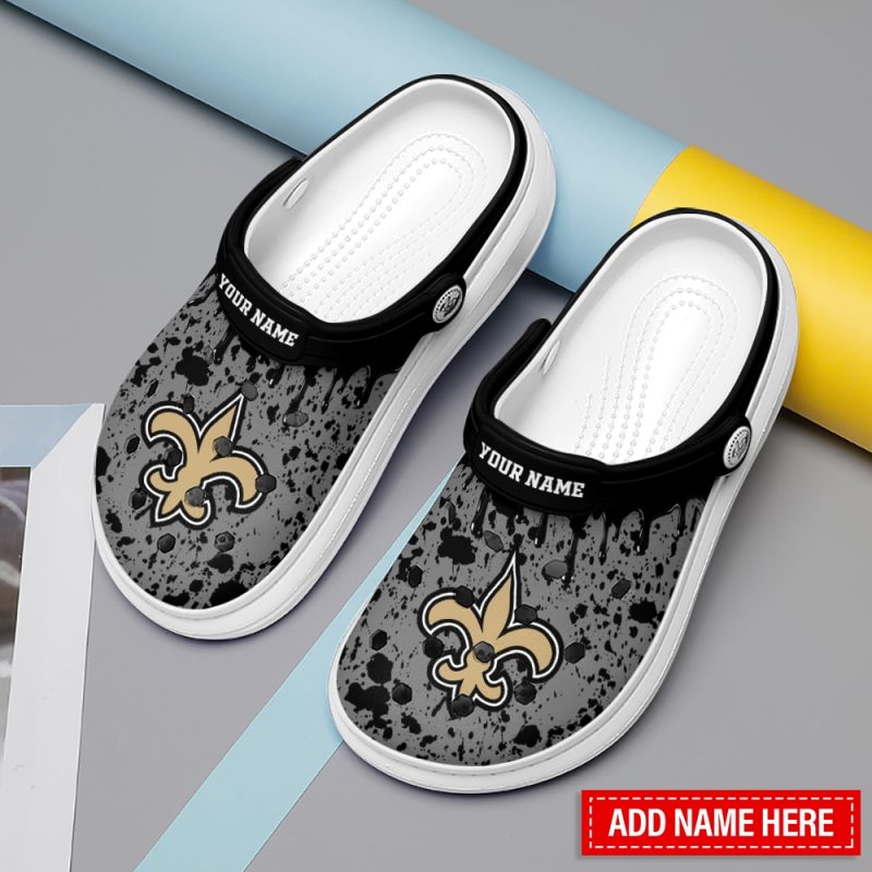 New Orleans Saints Personalized Limited Clog