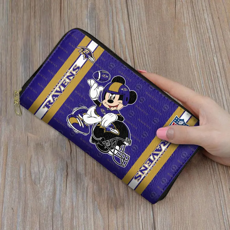 Baltimore Ravens Wallet Mockup