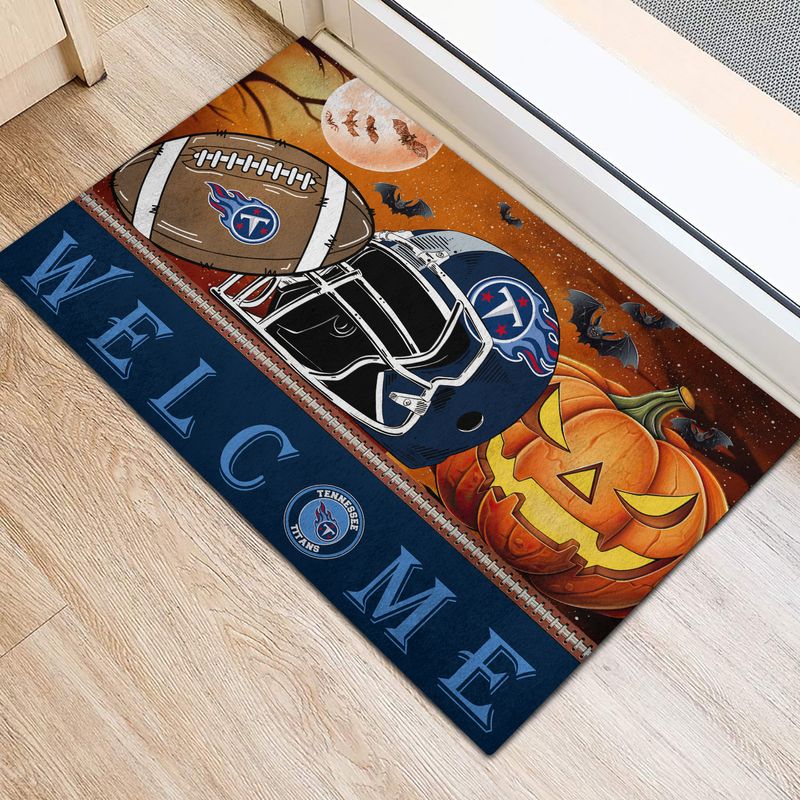 Tennessee Titans Halloween Doormat