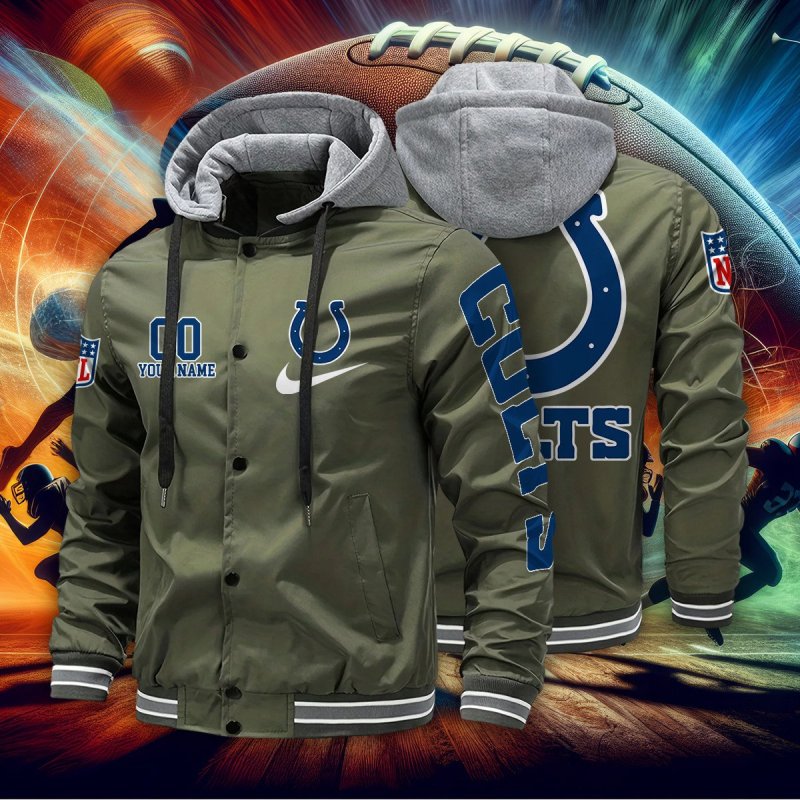 Indianapolis Colts Baseball Jacket