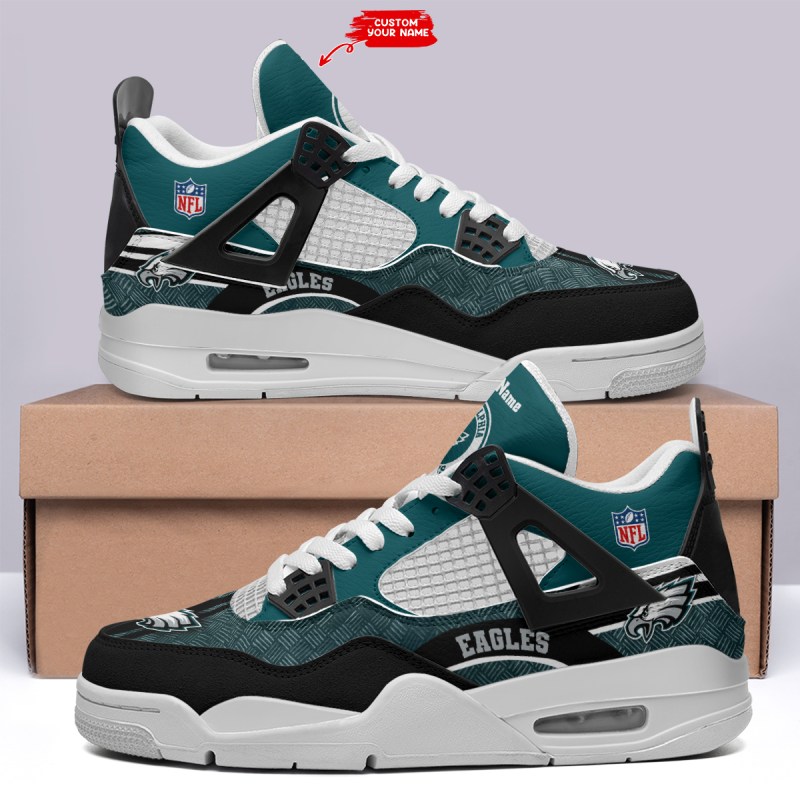 Philadelphia Eagles AJ4 Sneakers