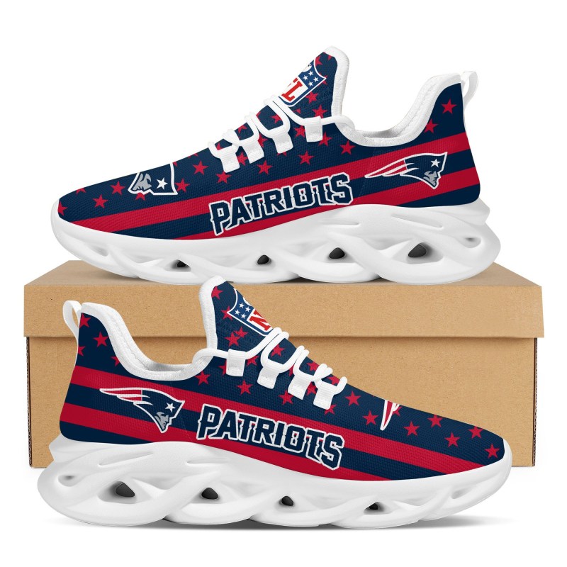 New England Patriots Yezy Running Sneakers