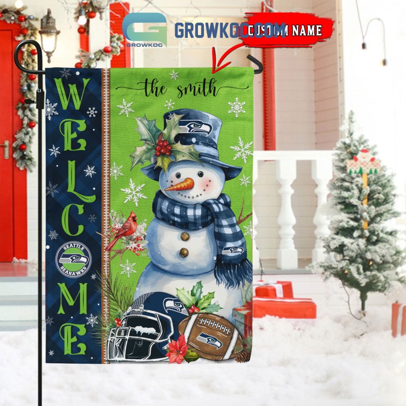 Personalized Flag for Seattle Seahawks Fans