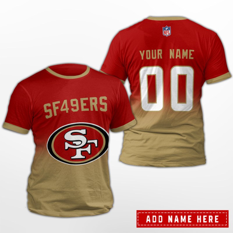 San Francisco 49ers Personalized T-Shirt