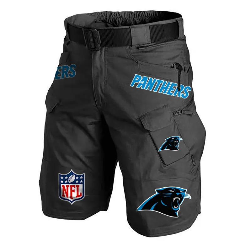 Carolina Panthers black shorts