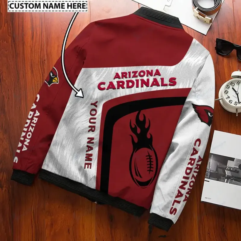 Personalized Bomber Jacket for Cardinals Fans