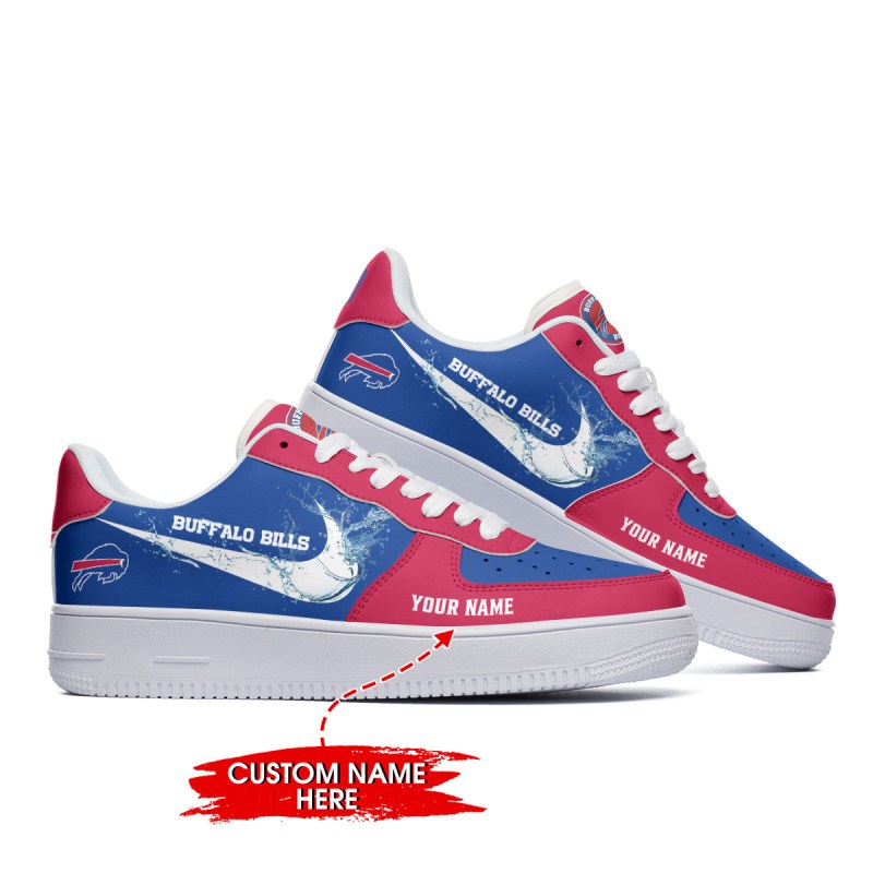 Buffalo Bills Personalized AF1 Shoes