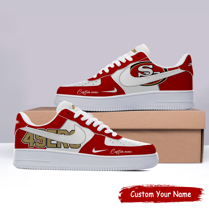 San Francisco 49ers Custom Name For Fans Shoes