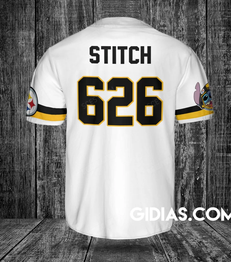 Pittsburgh Steelers Baseball Jersey Image 2
