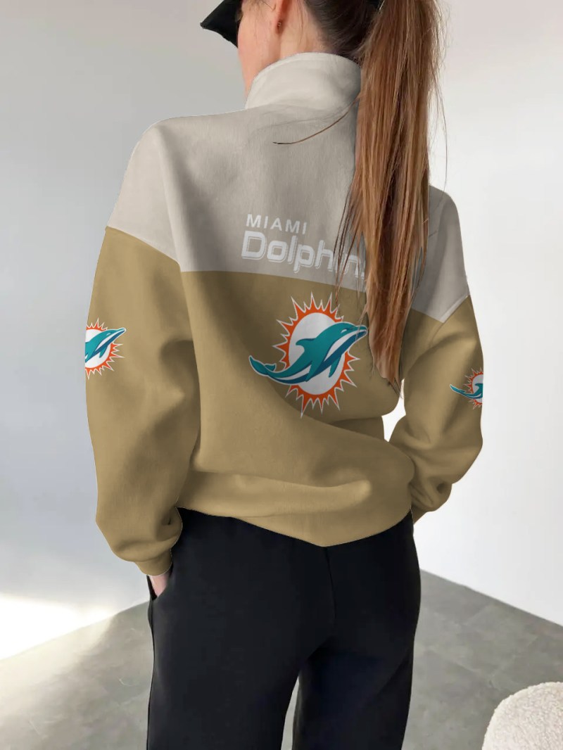 Miami Dolphins Colorful Sweatshirt