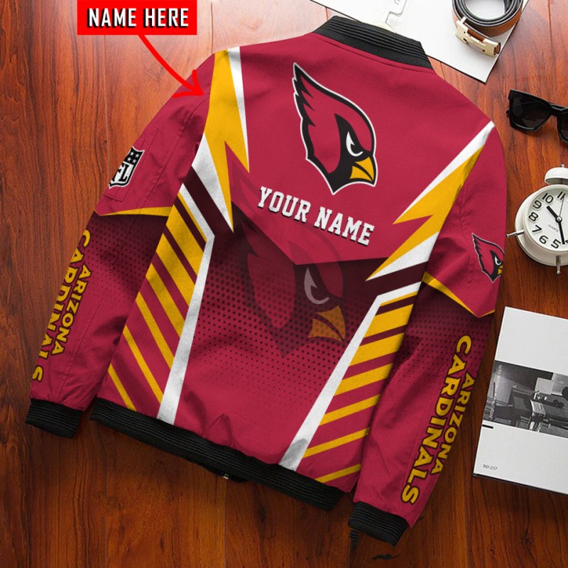 Atlanta Falcons Bomber Jacket - Back View