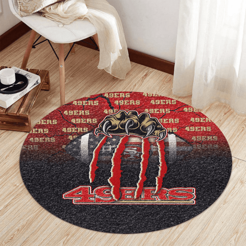 San Francisco 49ers Round Rug
