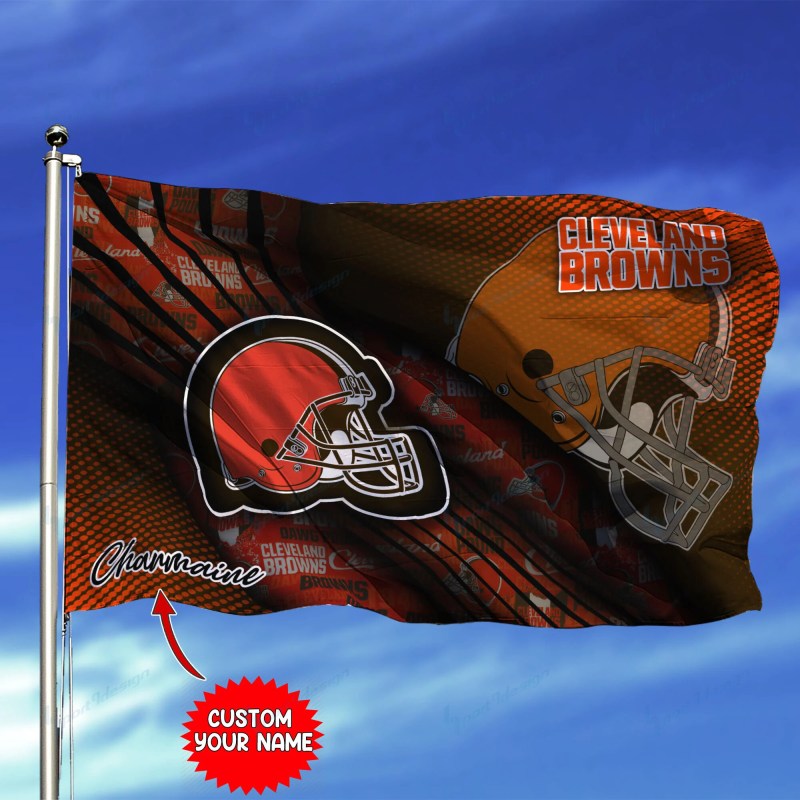 Cleveland Browns Personalized Flag