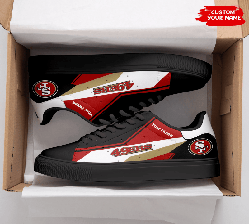 Sporty 49ers Custom Sneakers