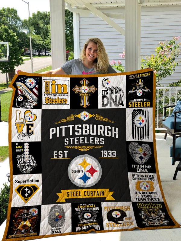Pittsburgh Steelers Premium Quilt Size Chart