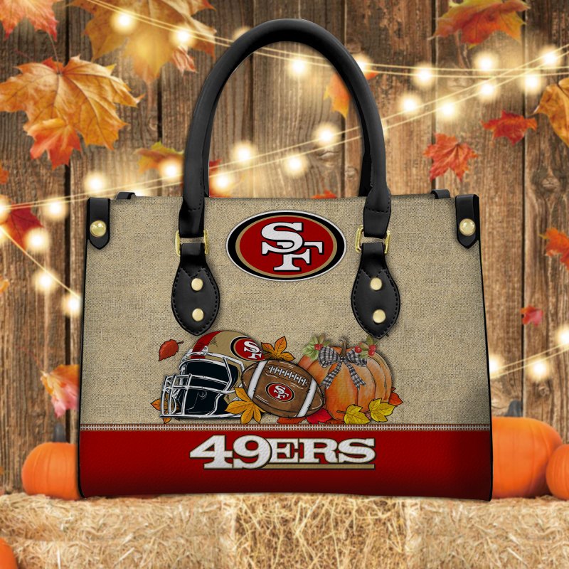 San Francisco 49ers Leather Handbag